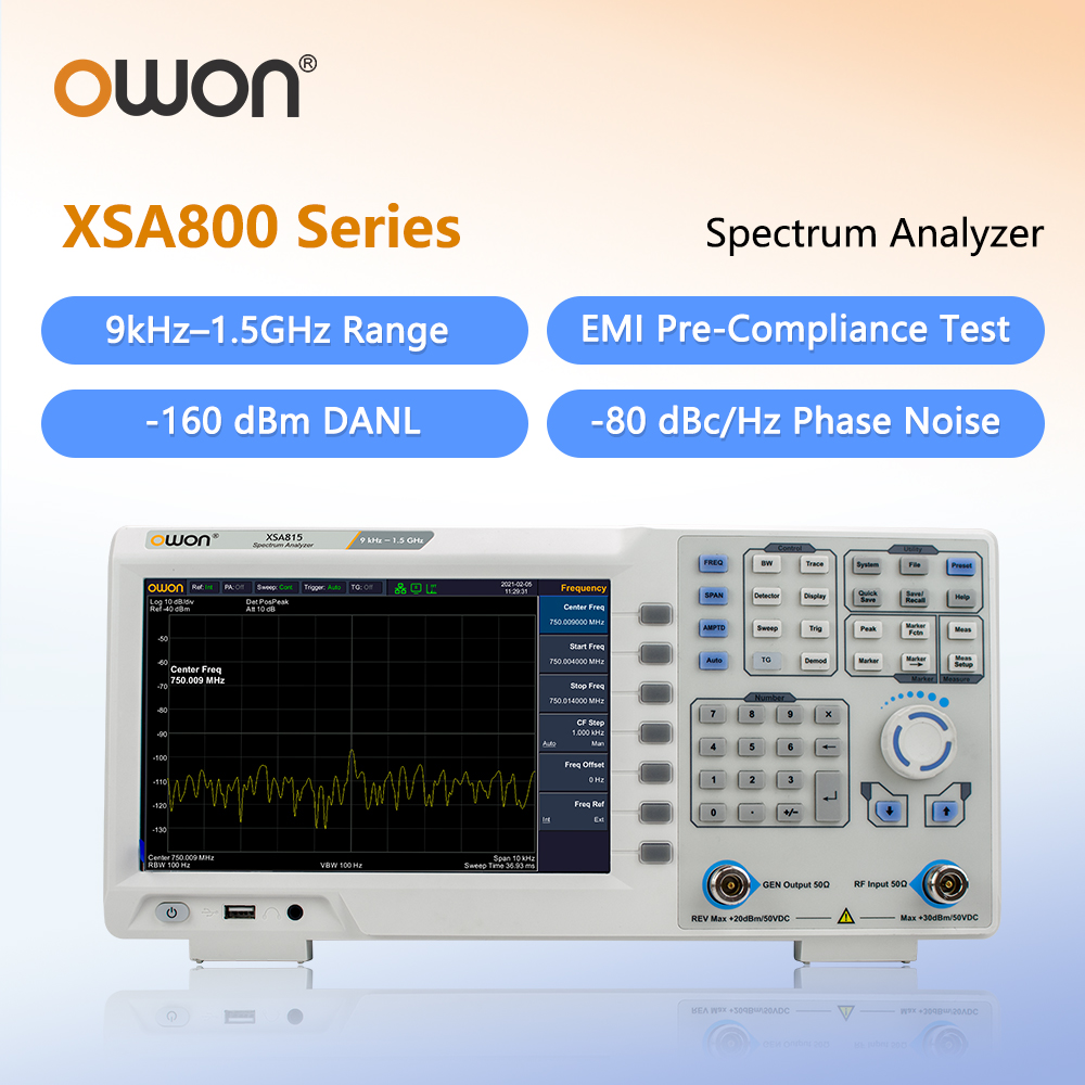 OWON Spectrum Analyzer With Tr - Spectrum Analyzer Tracking Generator 1.5Ghz recension och pris