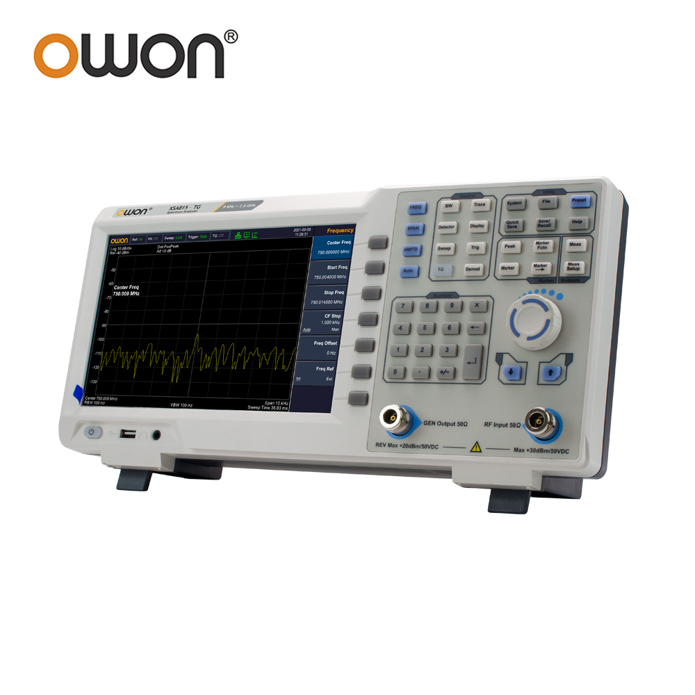 OWON XSA815TG Digital Spectrum - Spectrum Analyzer Tracking Generator 1.5Ghz recension och pris